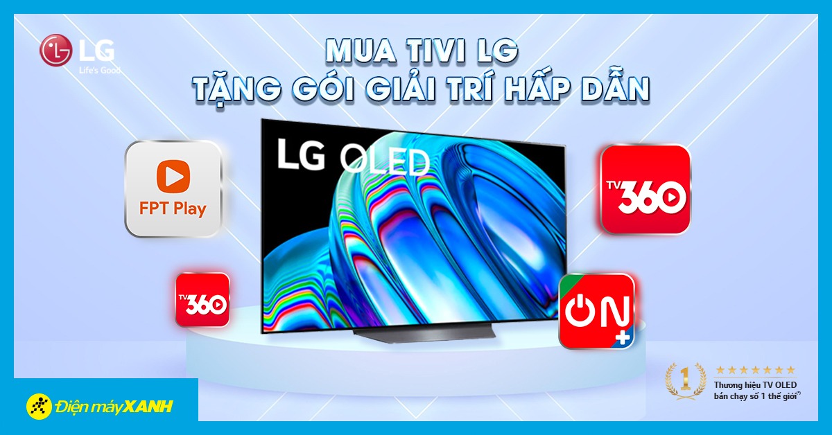 Hướng dẫn kích hoạt các gói ứng dụng trên tivi LG chi tiết nhất