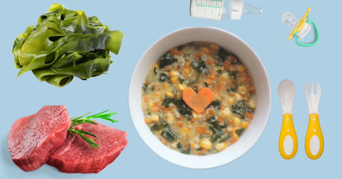 Hướng dẫn 3 món cháo thịt bò rong biển cho bé ăn dặm dễ tiêu hóa và giải nhiệt