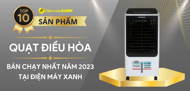 Top 10 quạt điều hòa bán chạy nhất năm 2023 tại Kinh Nghiệm Hay