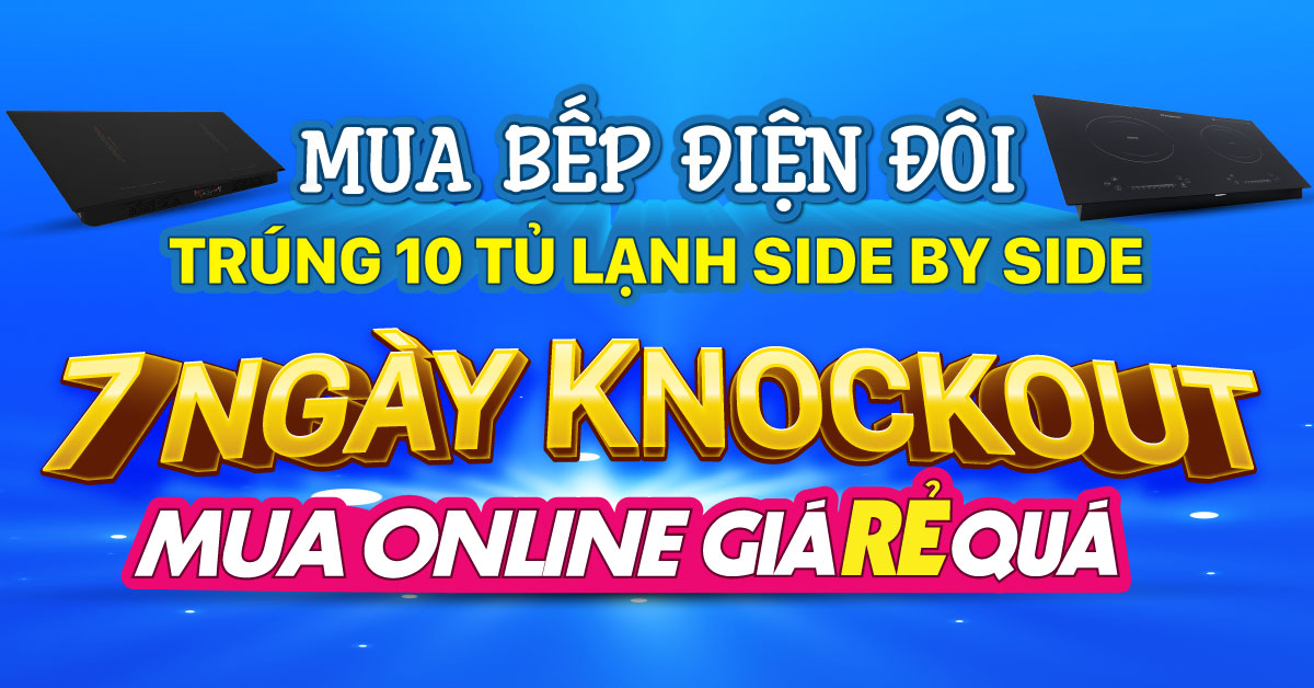 Bếp Điện Đôi - 7 Ngày Giảm Knockout Đến 50%+. Giá Rẻ Quá Chỉ Từ 3.390.000đ