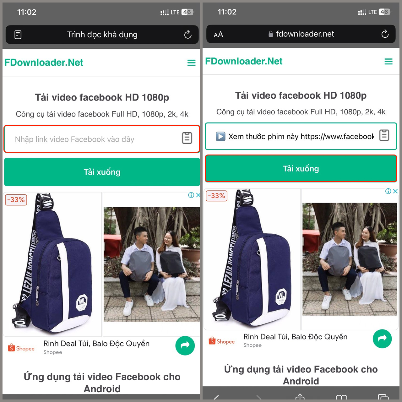 Cách lưu video trên Reels Facebook