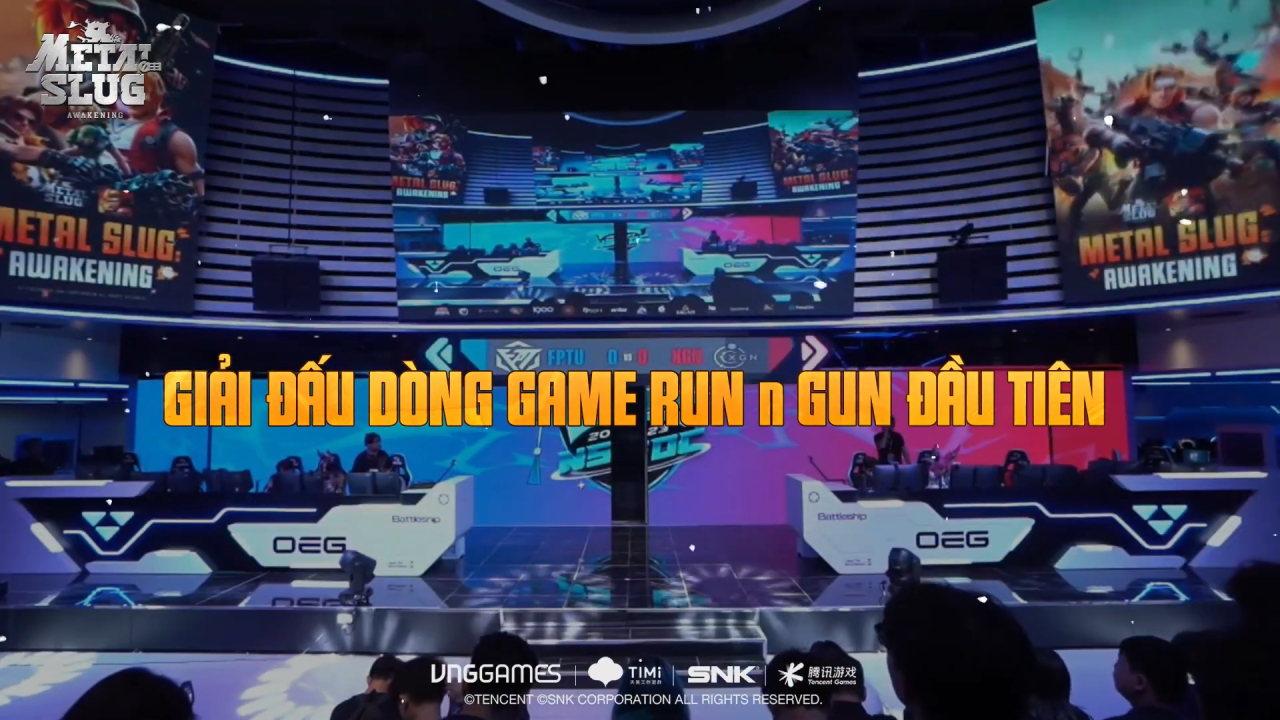 Đây cũng là lần đầu tiên game thủ Việt được tham gia một giải đấu eSports dành riêng cho thể loại Run ‘n Gun kinh điển