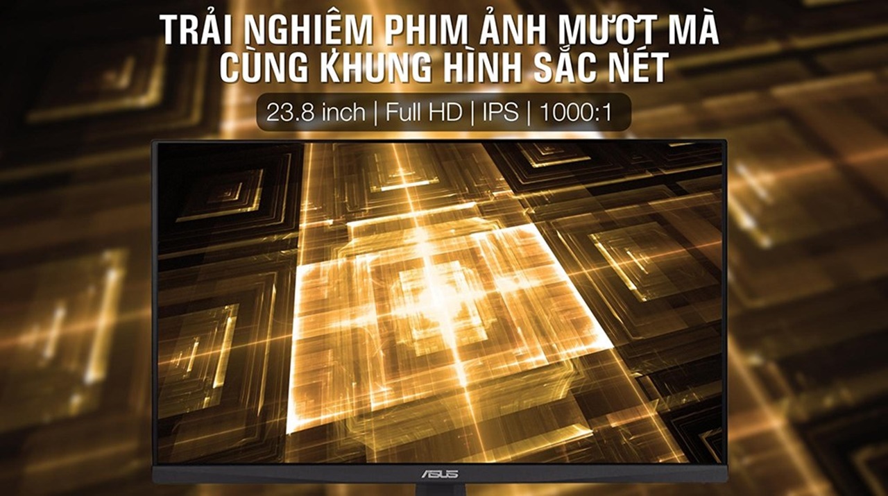 Asus VG249Q3A: Màn hình chơi game giá rẻ nổi bật dịp Black Friday 2023