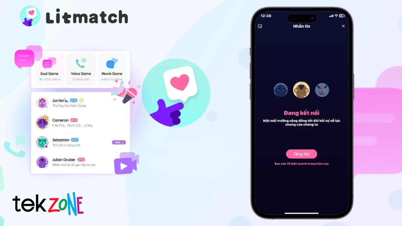 Litmatch là gì? Ứng dụng hẹn hò miễn phí giúp bạn sớm tìm được chân ái