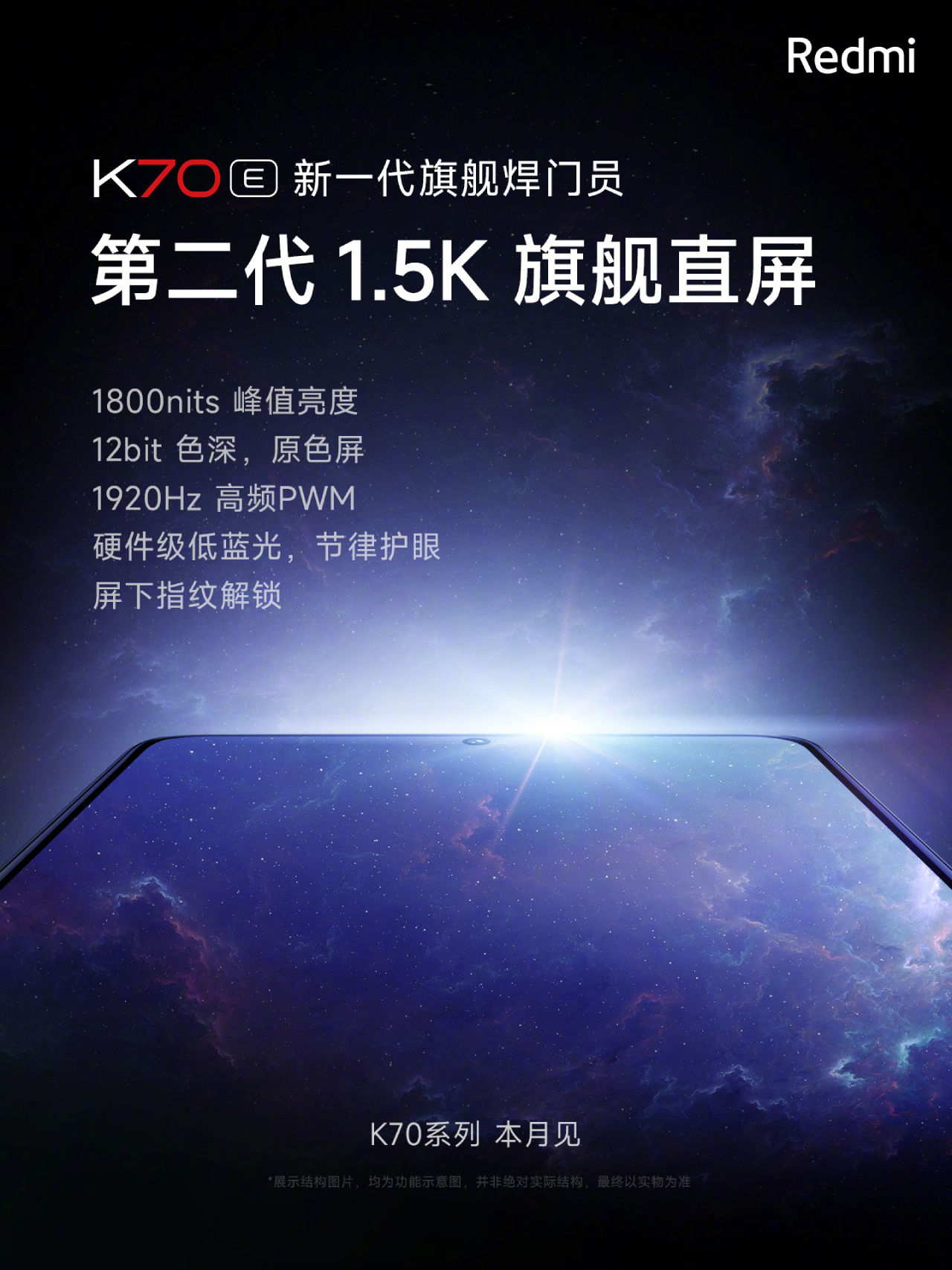 Tính năng trên Redmi K70E liên tục được hãng hé lộ, toàn trang bị đáng tiền