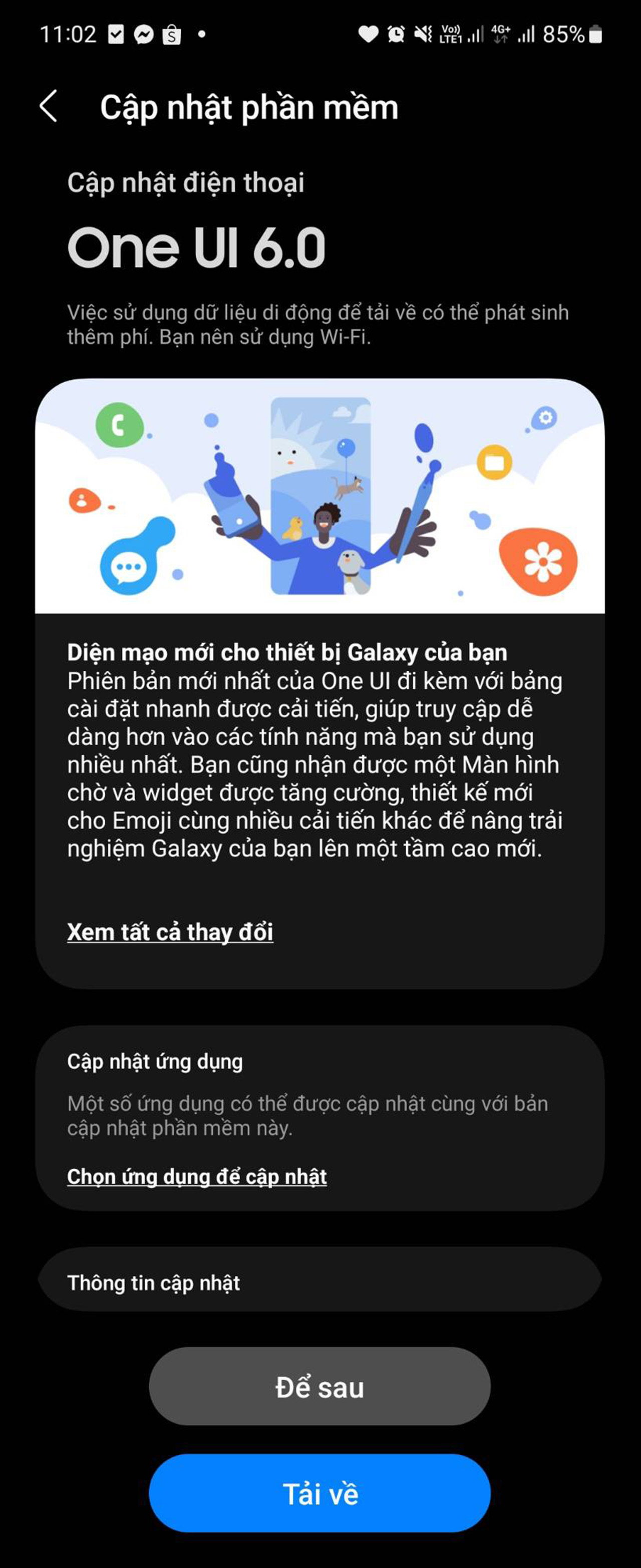 Bản cập nhật One UI 6.0 dành cho Galaxy Z Flip5 và Z Fold5 hiện đã có tại Việt Nam