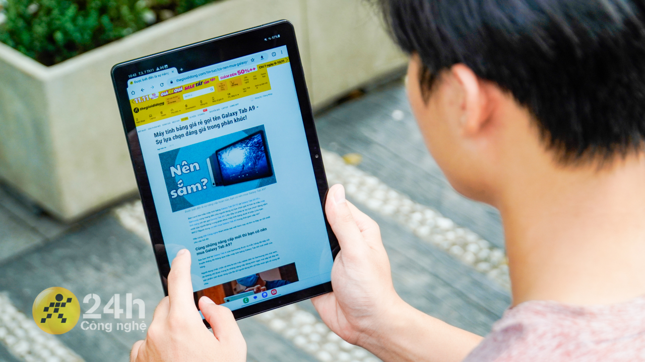 Đa số người dùng sẽ có ý định chọn mua máy tính bảng có kích thước màn hình lớn
