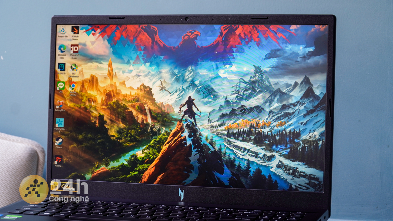 Acer Nitro V ANV15 được trang bị màn hình IPS rộng 15.6 inch, độ phân giải Full HD