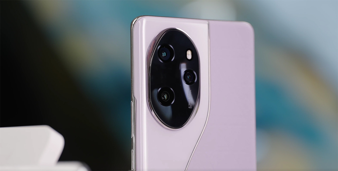 Honor 100 Pro có cụm camera được thiết kế rất độc đáo