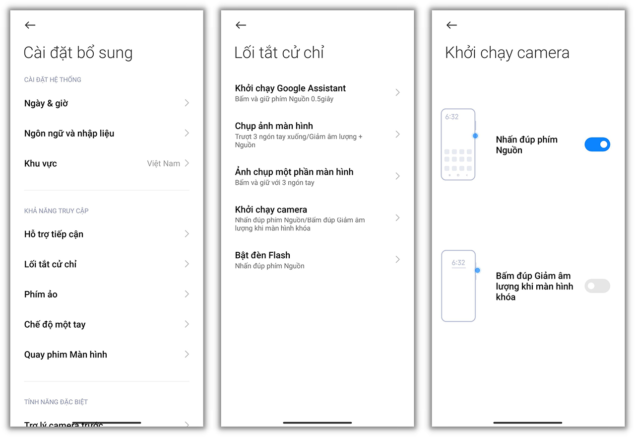 Xiaomi 13T không có nhiều lối tắt cử chỉ cho lắm. Xiaomi 13T không có nhiều lối tắt cử chỉ cho lắm.
