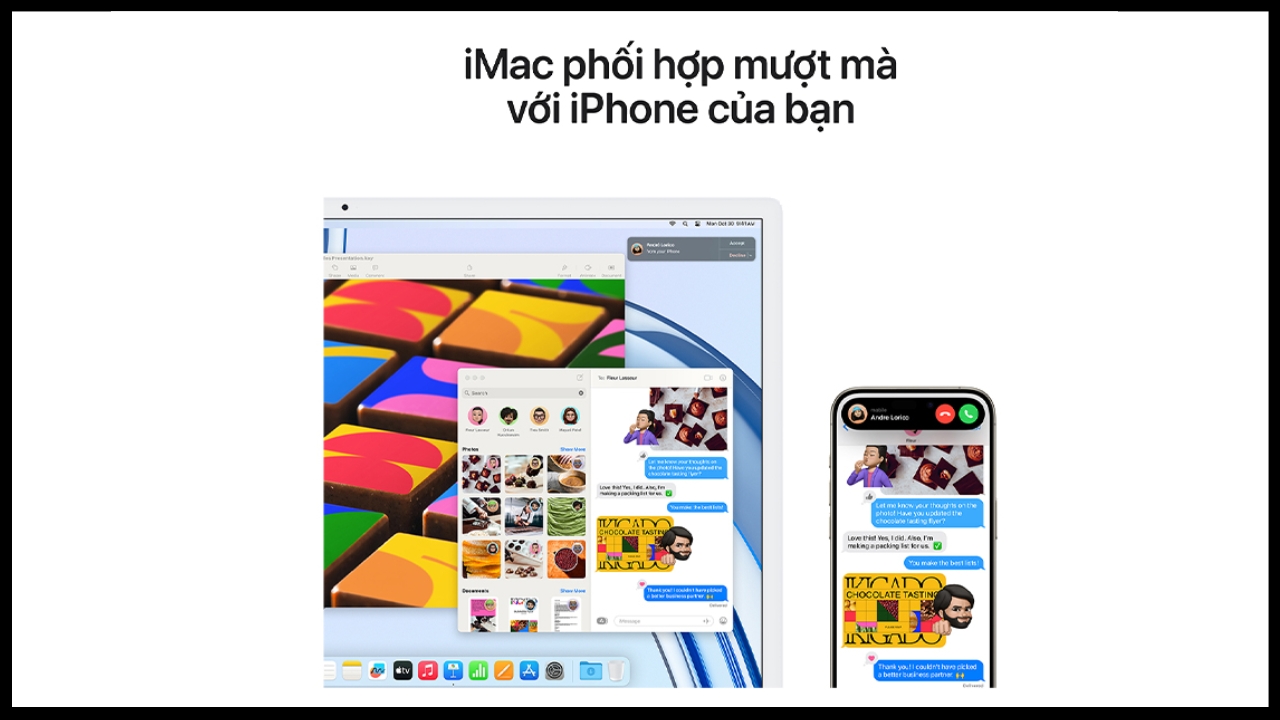 Dễ dàng kết nối, truyền tải dữ liệu giữa các thiết bị trong hệ sinh thái Apple