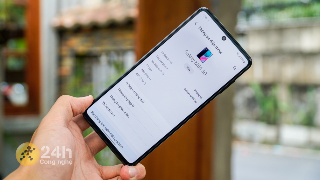 Galaxy M54 5G sở hữu thông số cấu hình nổi bật với vi xử lý Exynos 1380