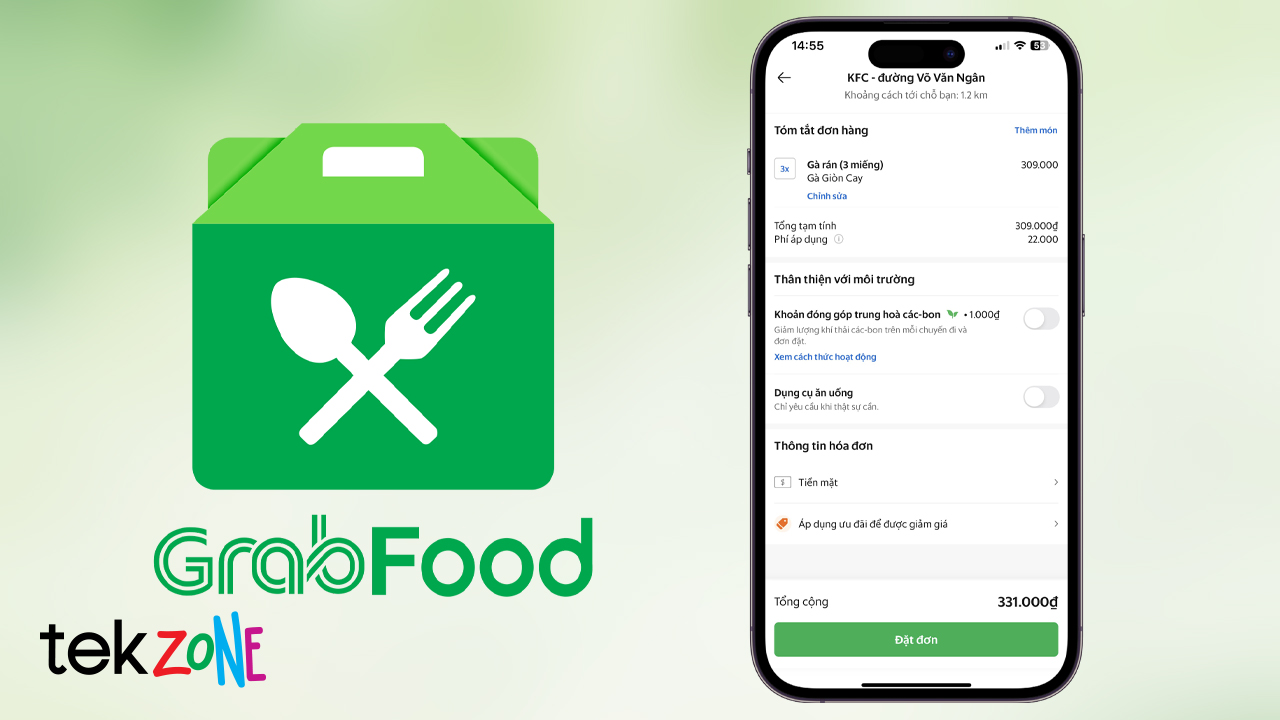 Cách đặt đồ ăn trên GrabFood vô cùng nhanh chóng và dễ dàng cho bạn