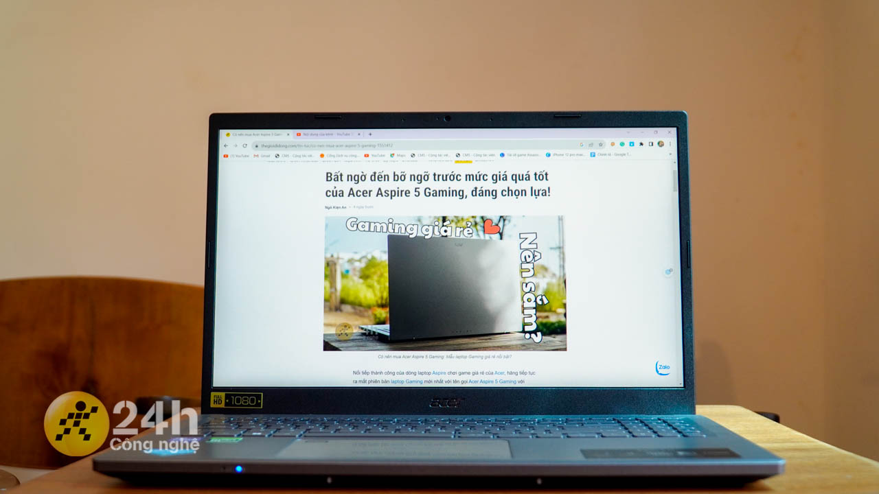 Bạn có nên mua Acer Aspire 5 Gaming vì những lý do trên?