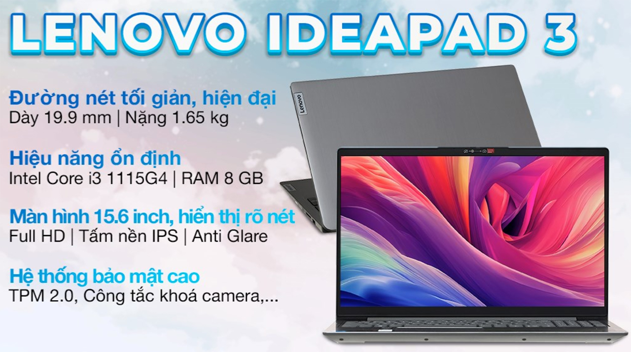 Tuần lễ thương hiệu Lenovo, laptop giảm thêm đến 700K