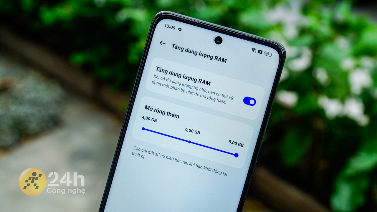 OPPO A79 5G còn được trang bị dung lượng RAM lớn 16 GB (8 GB RAM chính + 8 GB RAM ảo). OPPO A79 5G còn được trang bị dung lượng RAM lớn 16 GB (8 GB RAM chính + 8 GB RAM ảo).