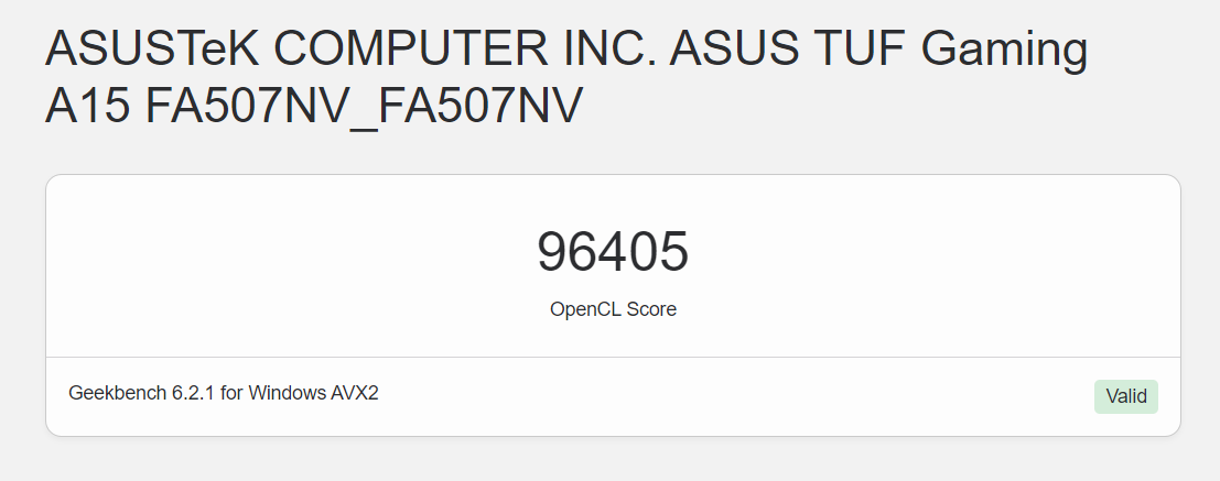 Đánh giá ASUS TUF Gaming A15 FA507NV.