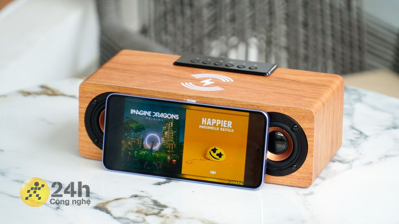 Rezo Wooden Box được tích hợp Bluetooth 5.2 và hỗ trợ kết nối hai loa