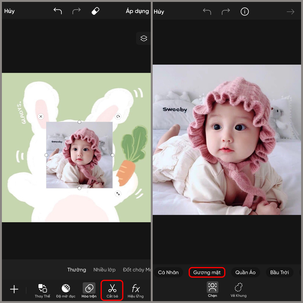 Cách ghép mặt vào ảnh bằng Picsart