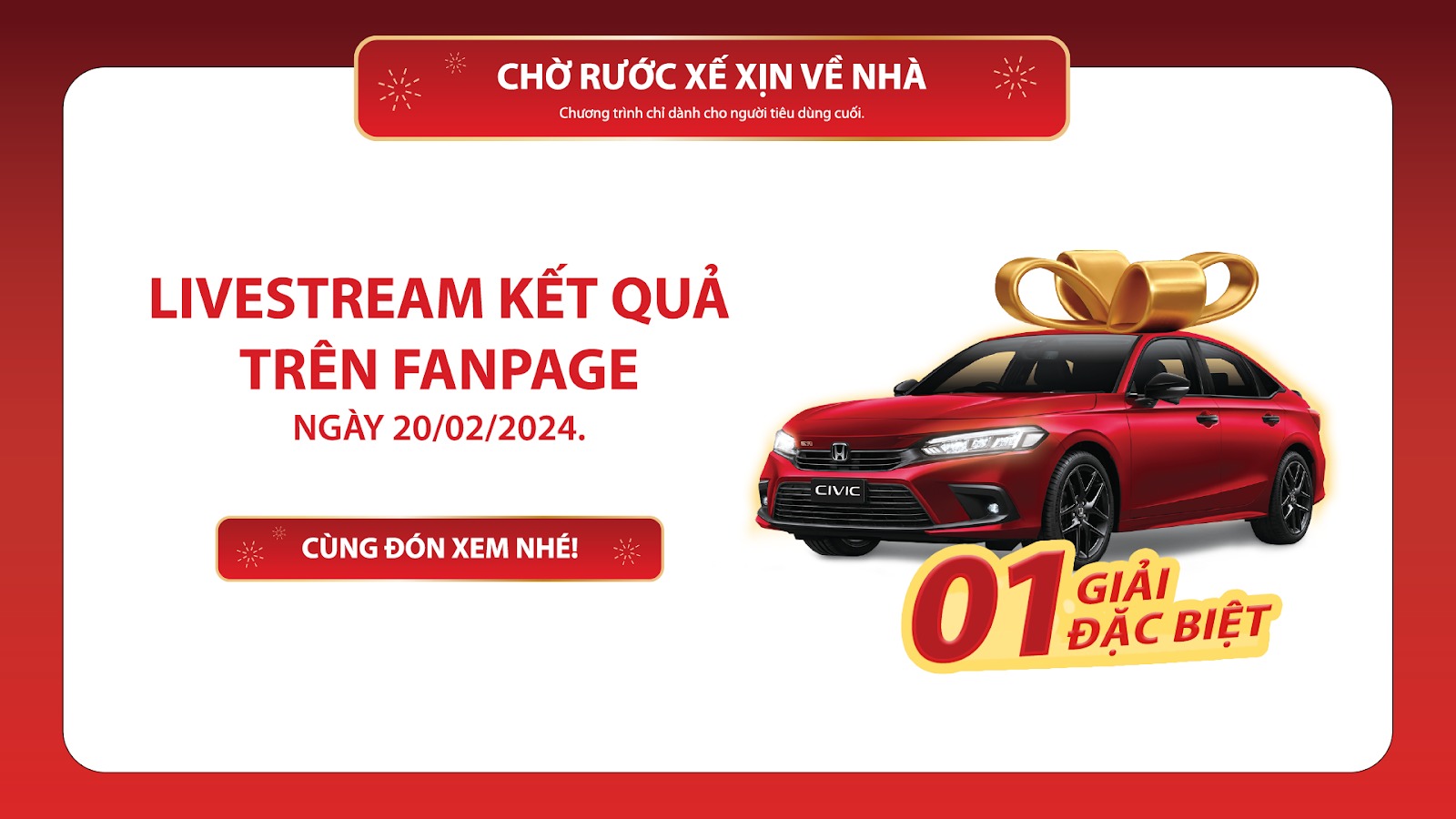 Vận may lớn còn chờ - Trúng ngay giải Đặc biệt