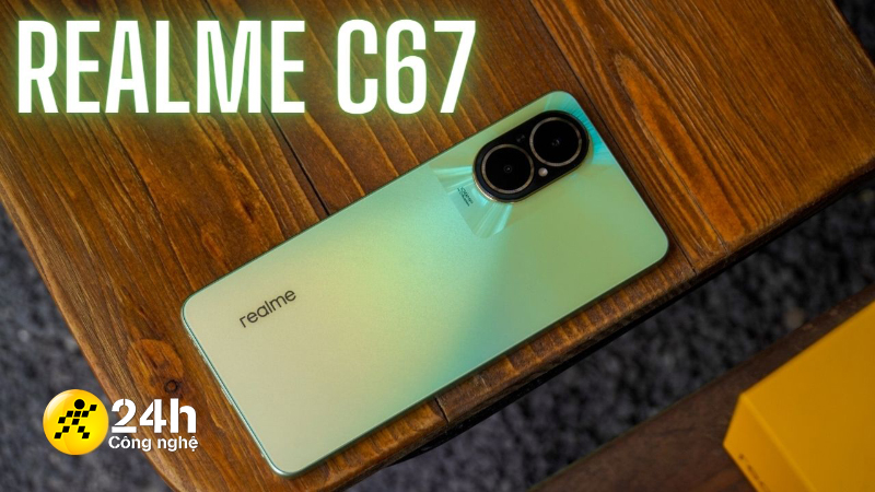 Trên tay realme C67: Thiết kế bắt mắt, Snap 685, camera 108 MP