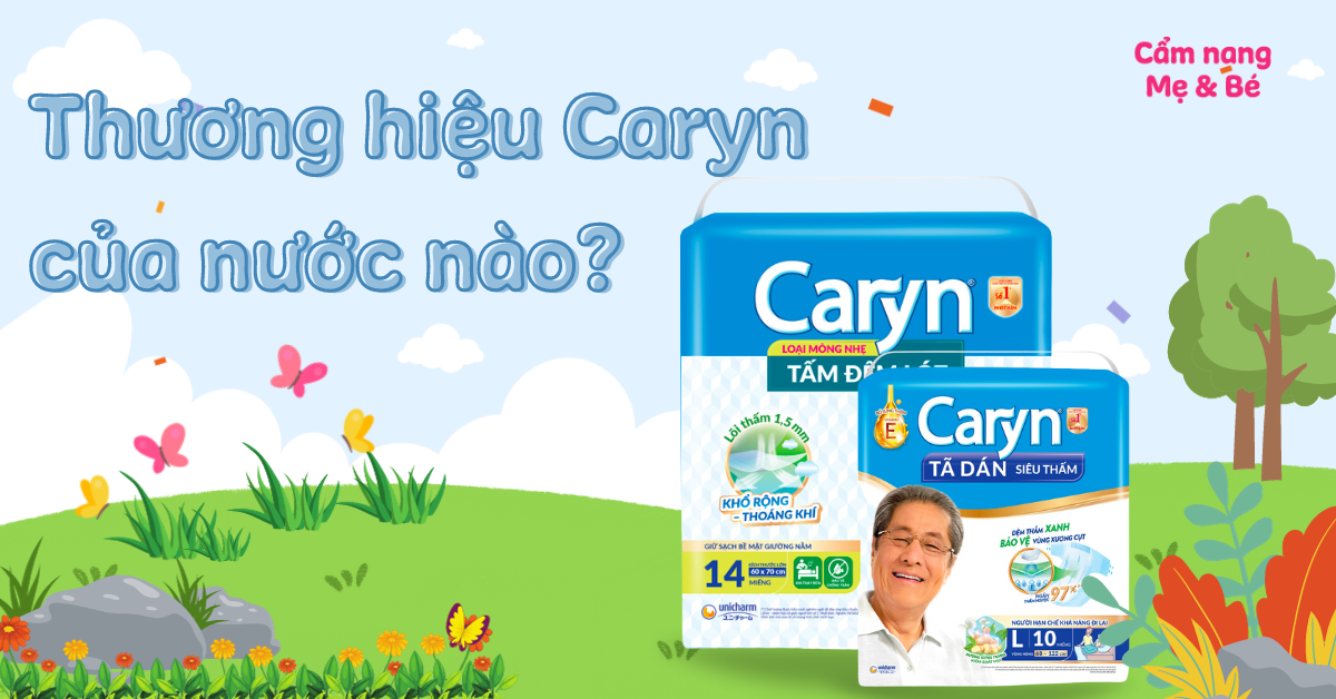 Thương hiệu Caryn của nước nào? Gồm những loại sản phẩm nào?