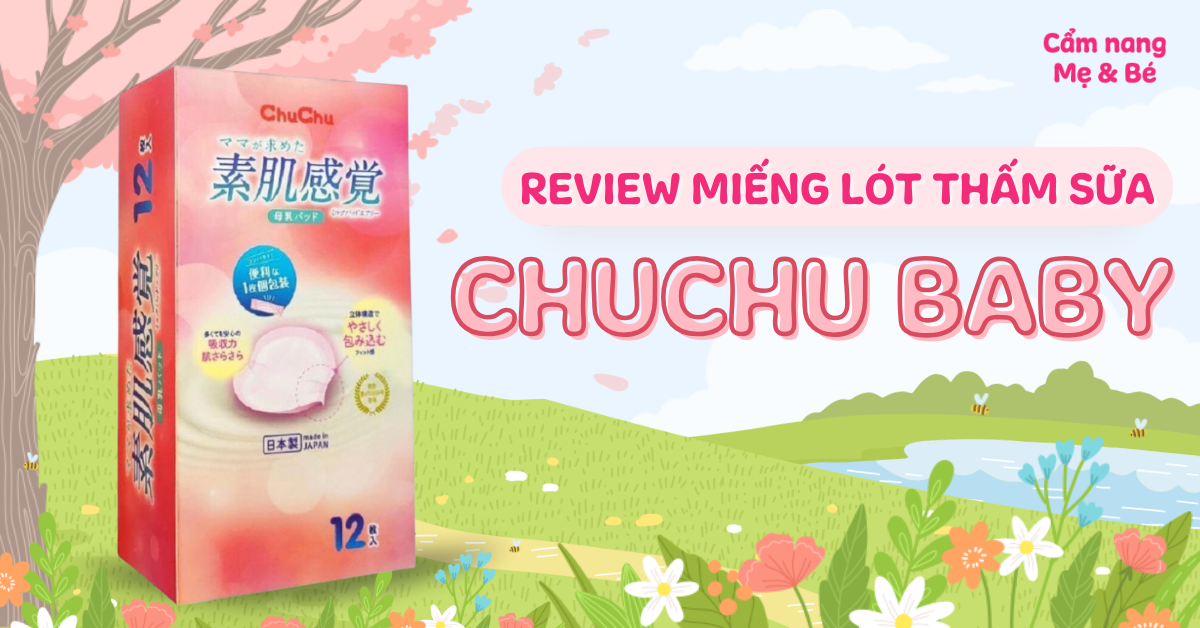 Review miếng lót thấm sữa Chuchu Baby có tốt không? Có nên mua cho mẹ?