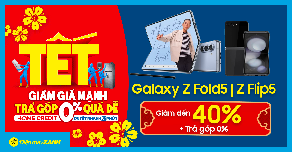 Săn Hàng Xả Kho Sớm Để Có Giá Hời: Galaxy Z Fold5 | Z Flip5 Chưa Bao Giờ Rẻ Đến Thế, Giảm Sốc Đến 40%