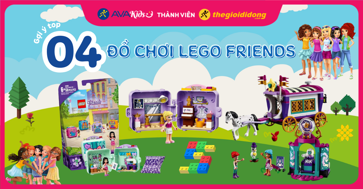 Top 4 đồ chơi Lego Friends giá rẻ được nhiều bé yêu thích nhất hiện nay