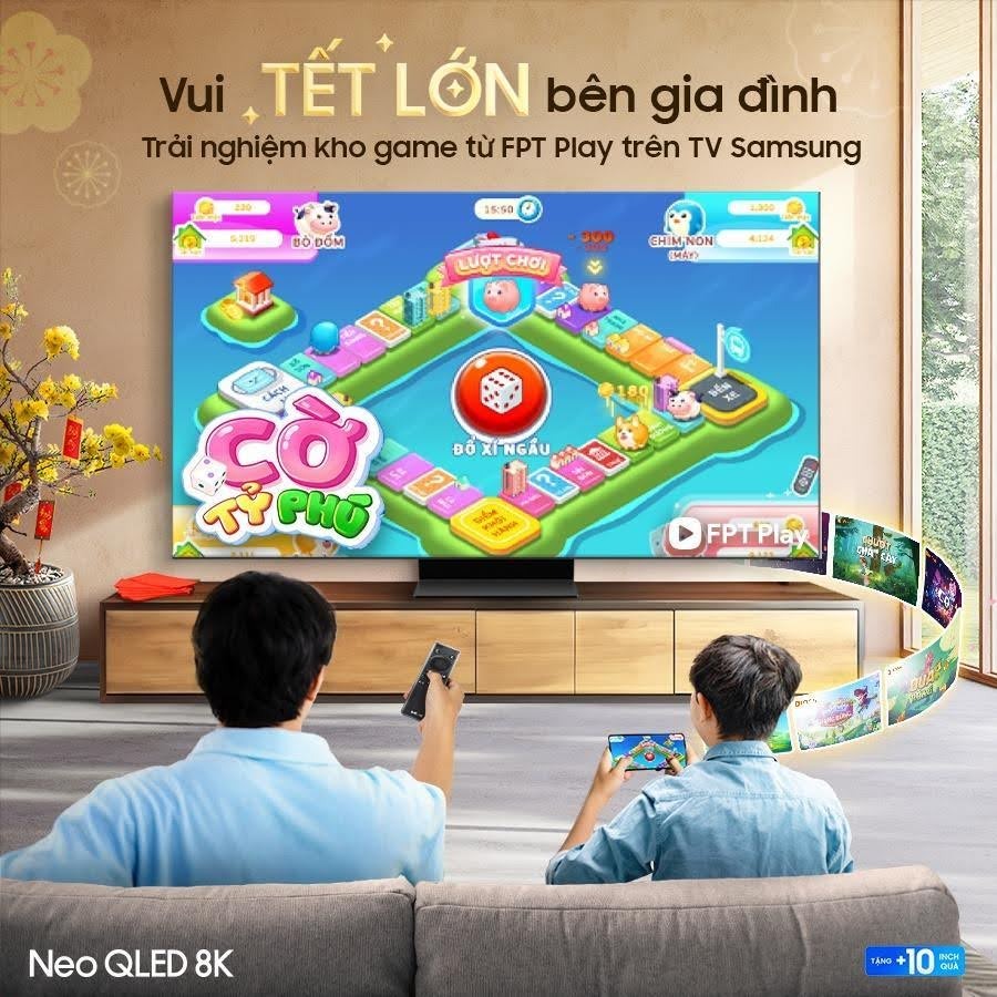 Vui Tết lớn với Tivi Samsung
