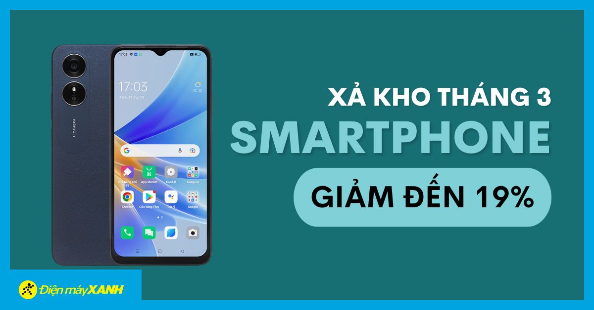 Xả hàng tồn kho - Ưu đãi siêu to: 25+ Smartphone Đỉnh Cao, Giảm Đến 19%
