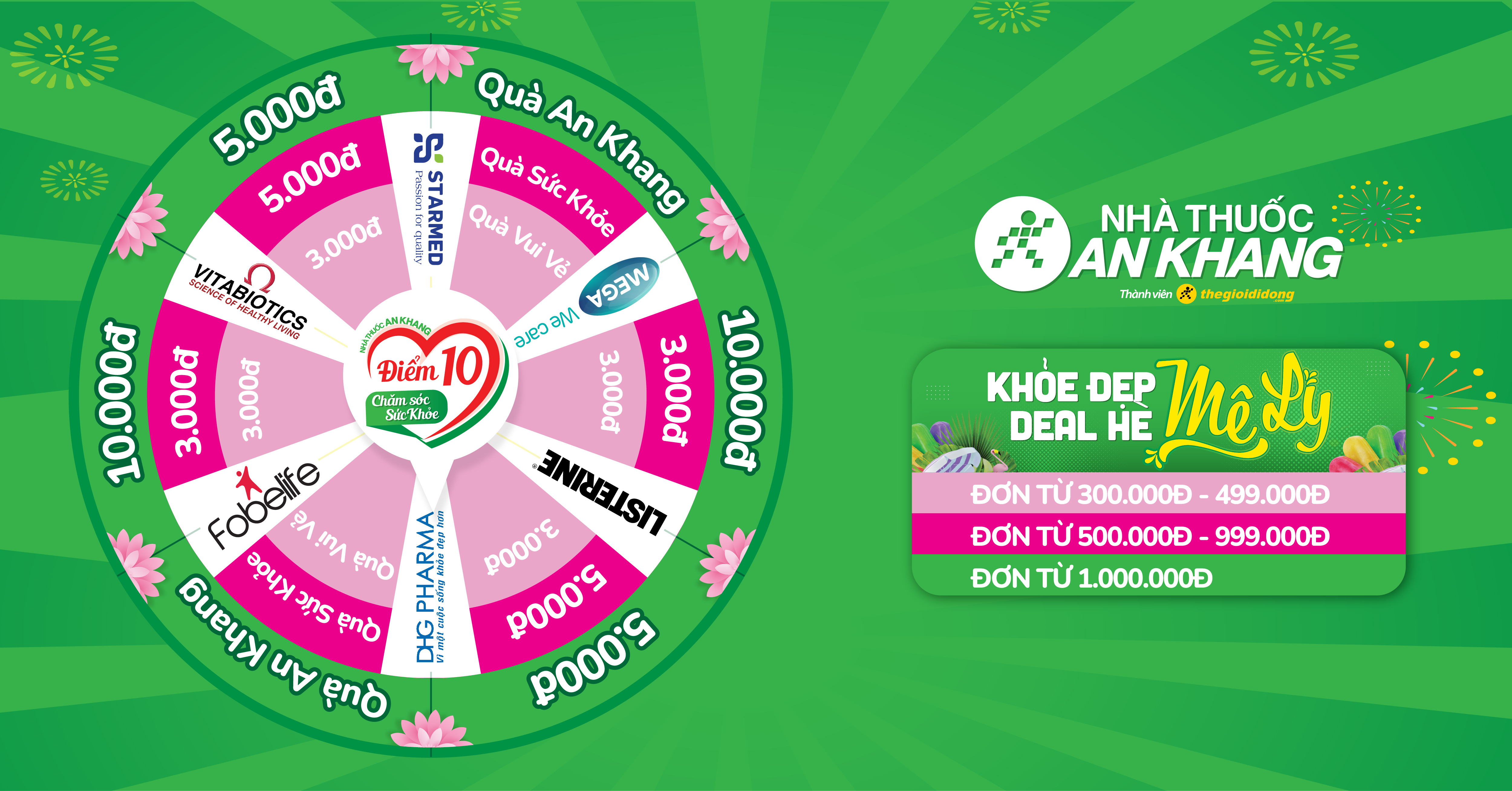 KHỎE ĐẸP MÊ LY - DEAL HÈ MÊ LY - 100% TẶNG QUÀ