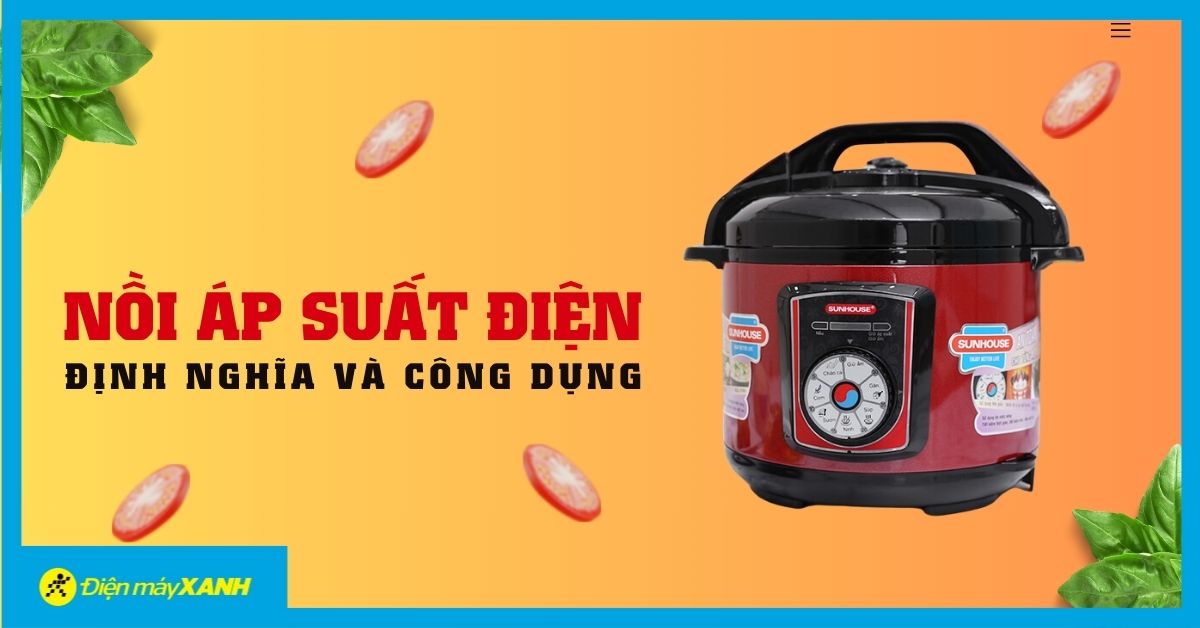 Nồi áp suất điện là gì? Công dụng nồi áp suất điện bạn nên biết