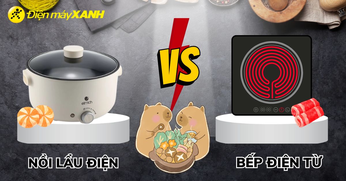 Nên dùng nồi lẩu điện hay bếp từ để nấu lẩu? Chọn nồi nào nấu tốt hơn?
