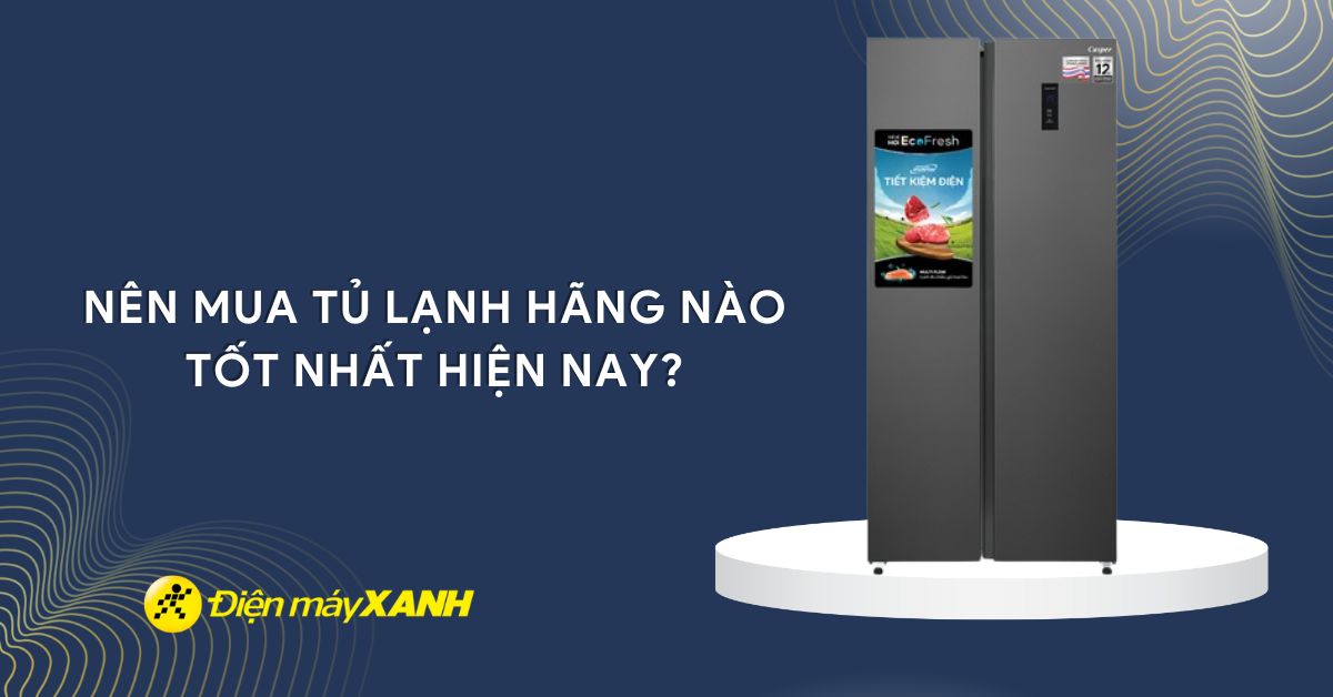 Nên mua tủ lạnh hãng nào tốt, bền và tiết kiệm điện nhất hiện nay?