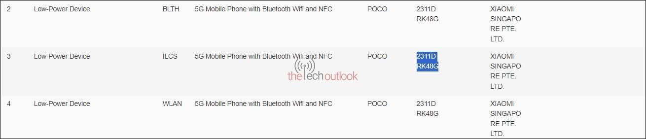 POCO F6 đã bị rò rỉ trên nhiều trang chứng nhận uy tín POCO F6 đã bị rò rỉ trên nhiều trang chứng nhận uy tín
