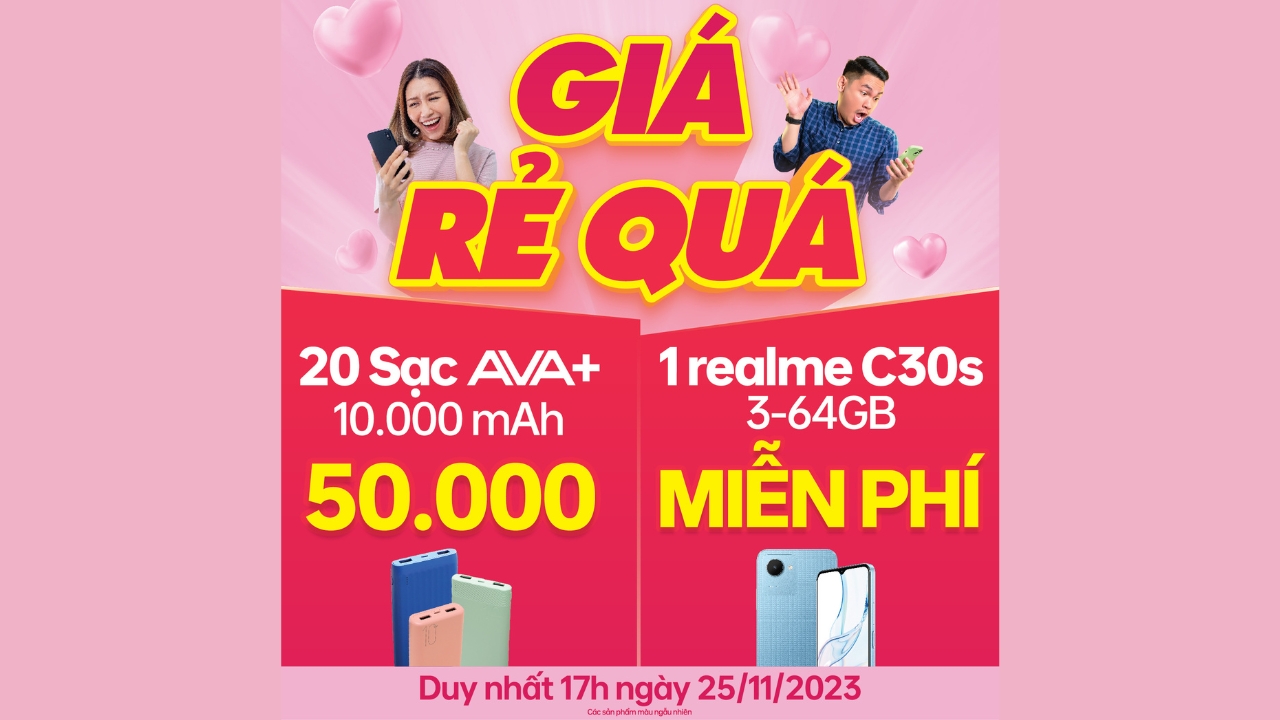 Cùng chờ đón sự kiện Giá Rẻ Quá