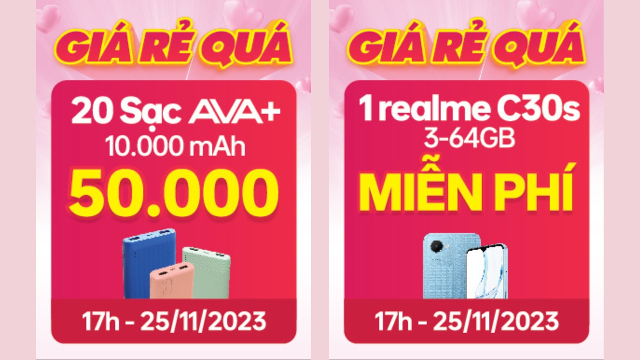 Cùng chờ đón sự kiện Giá Rẻ Quá