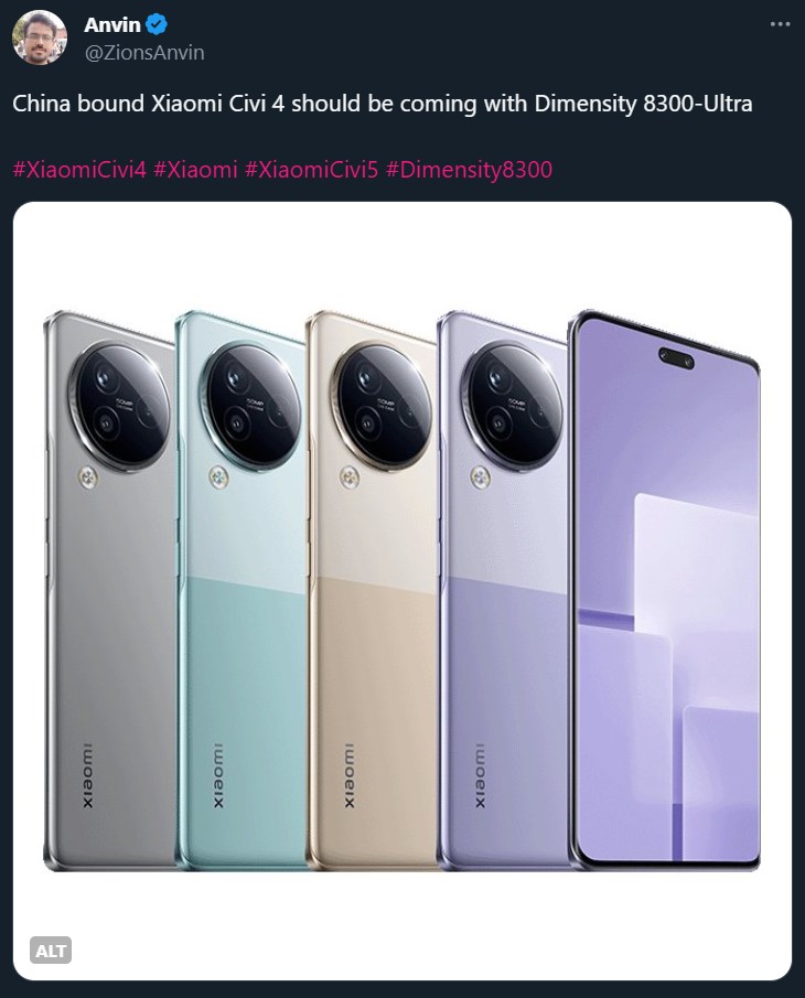 Leaker Anvin chia sẻ về CIVI 4