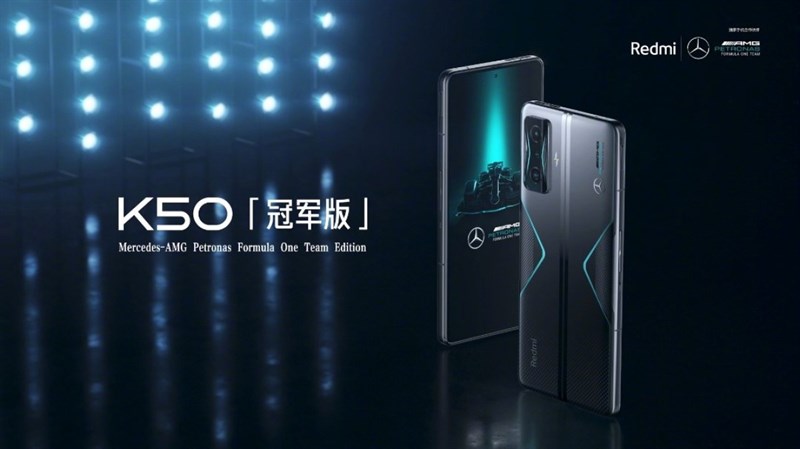 Phiên bản đặc biệt của thế hệ tiền nhiệm - Redmi K50 Gaming Mercedes AMG Petronas Edition (Ảnh: Xiaomi)