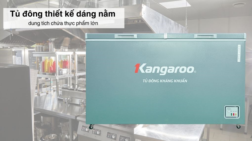 Tủ đông Kangaroo 430 lít KG430G1N - thiết kế