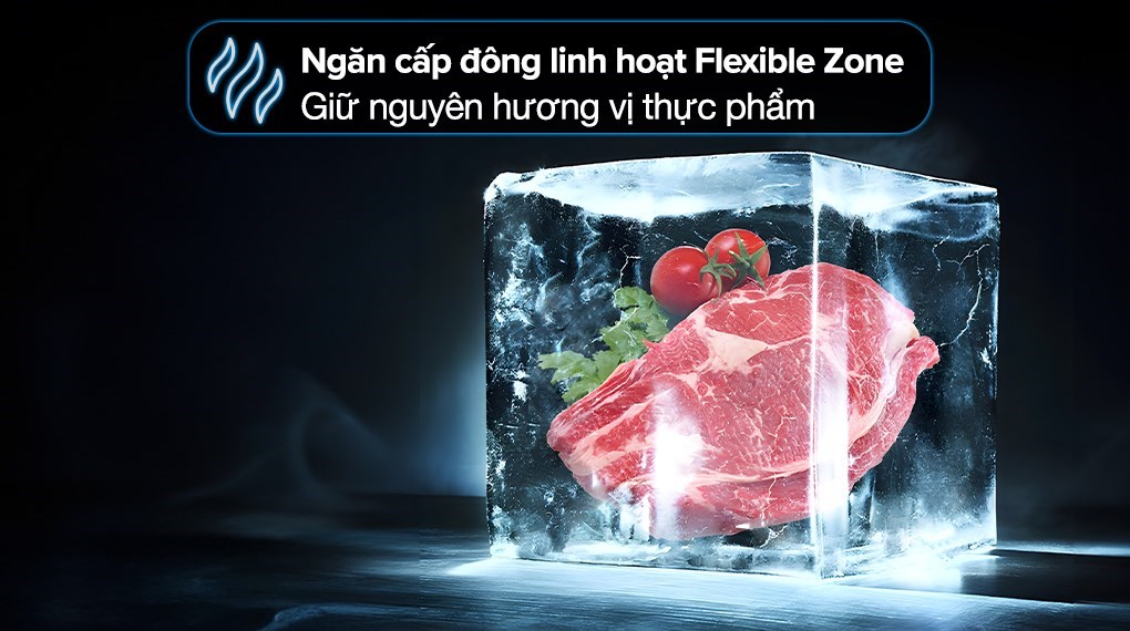 Tủ lạnh Toshiba Inverter 515 lít GR-RF677WI-PGV(22)-XK - Ngăn cấp đông linh hoạt Flexible Zone