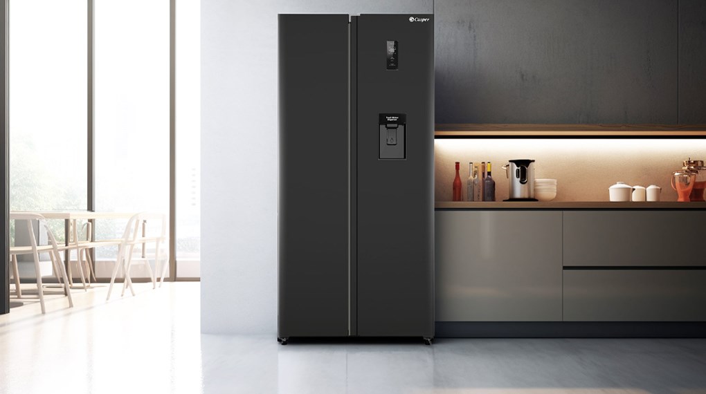 Tủ lạnh Casper Inverter 458 lít RS-460PBW - Tổng quan thiết kế