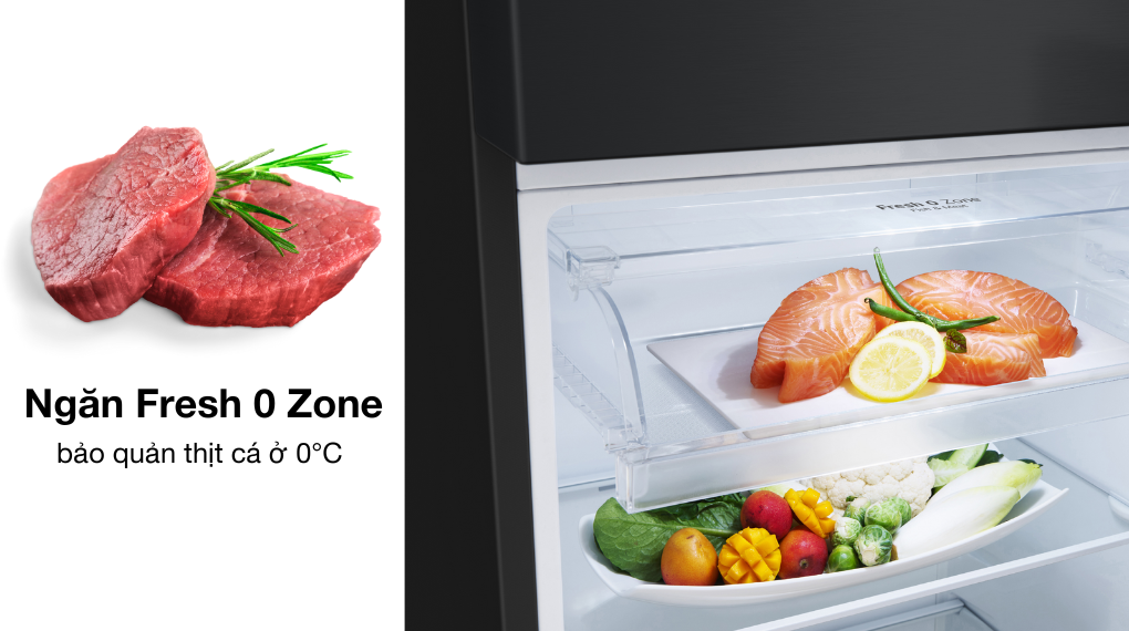 Tủ lạnh LG Inverter 334 lít LTD33BLM - Công nghệ làm lạnh +&nbsp;Công nghệ bảo quản thực phẩm
