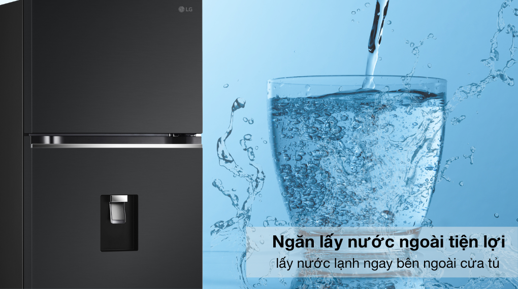 Tủ lạnh LG Inverter 334 lít LTD33BLM - Tiện ích