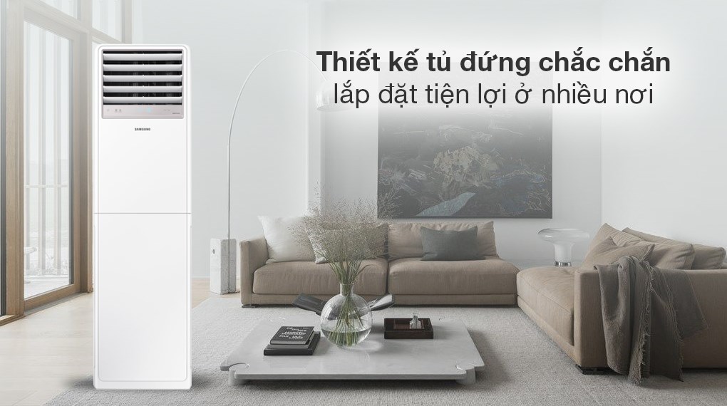 Máy lạnh tủ đứng Samsung Inverter 4 HP AC036BNPDKC/TC - Tổng quan thiết kế