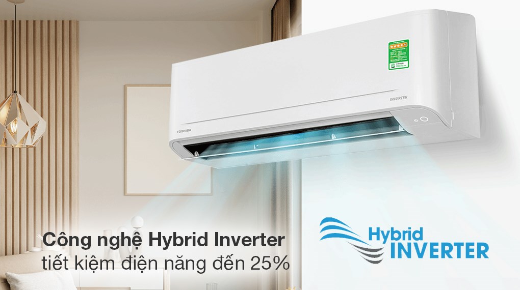 Máy lạnh Toshiba Inverter 2 HP RAS-H18S4KCV2G-V - Công nghệ tiết kiệm điện