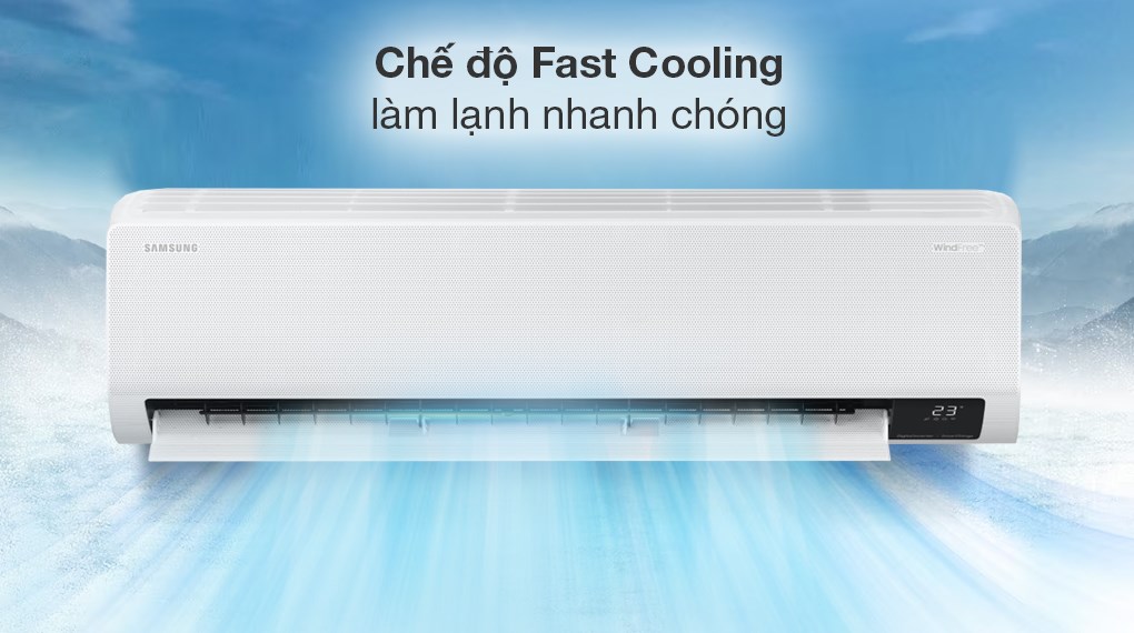 Máy lạnh Samsung Wind-Free Inverter 2.5 HP AR24CYFCAWKNSV - Công nghệ làm lạnh