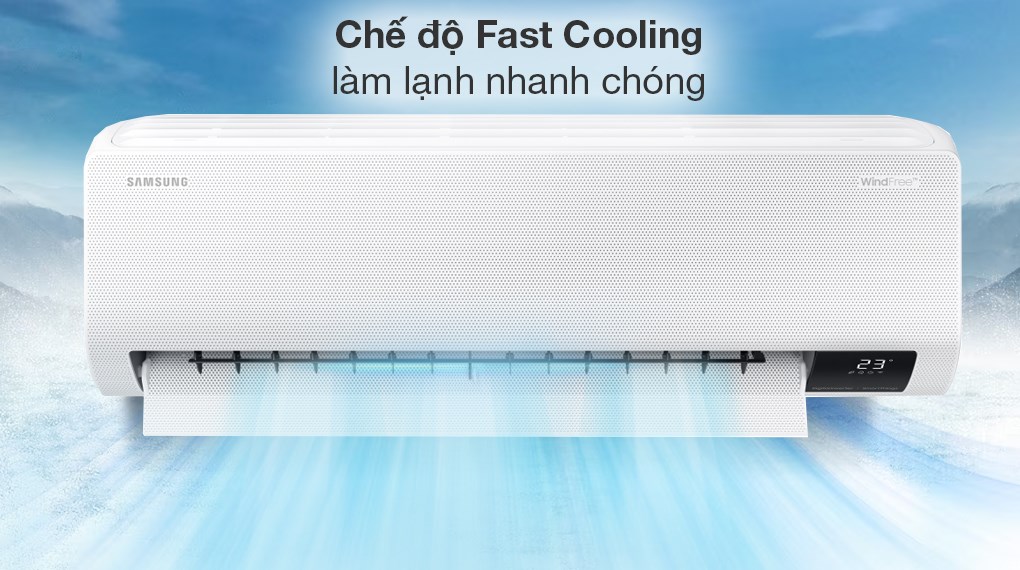 Máy lạnh Samsung Wind-Free Inverter 2 HP AR18CYFCAWKNSV - Công nghệ làm lạnh