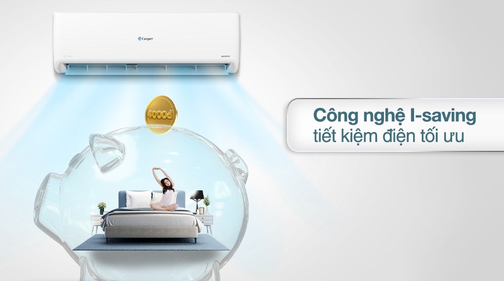 Máy lạnh Casper Inverter 2.5 HP GC-24IS35 - Công nghệ tiết kiệm điện